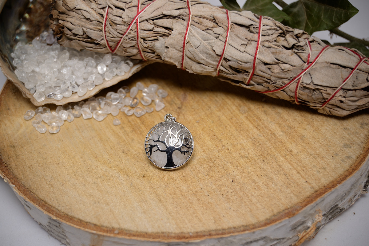 Bergkristal levensboom hanger