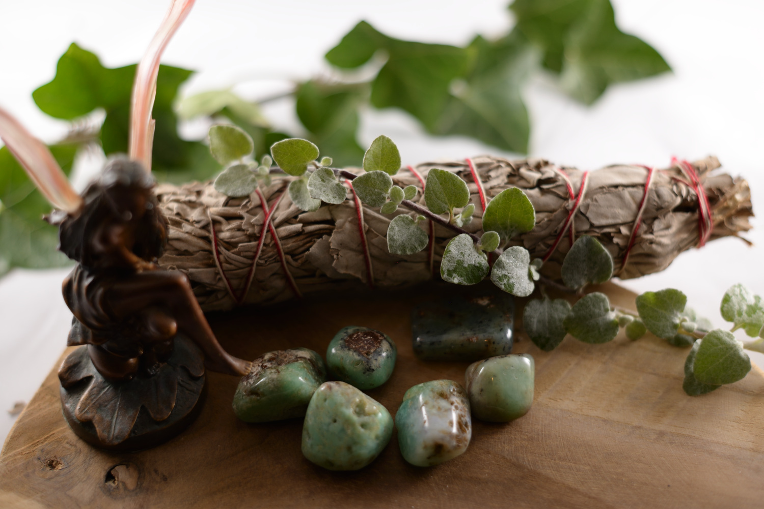 Chrysopraas knuffelsteen