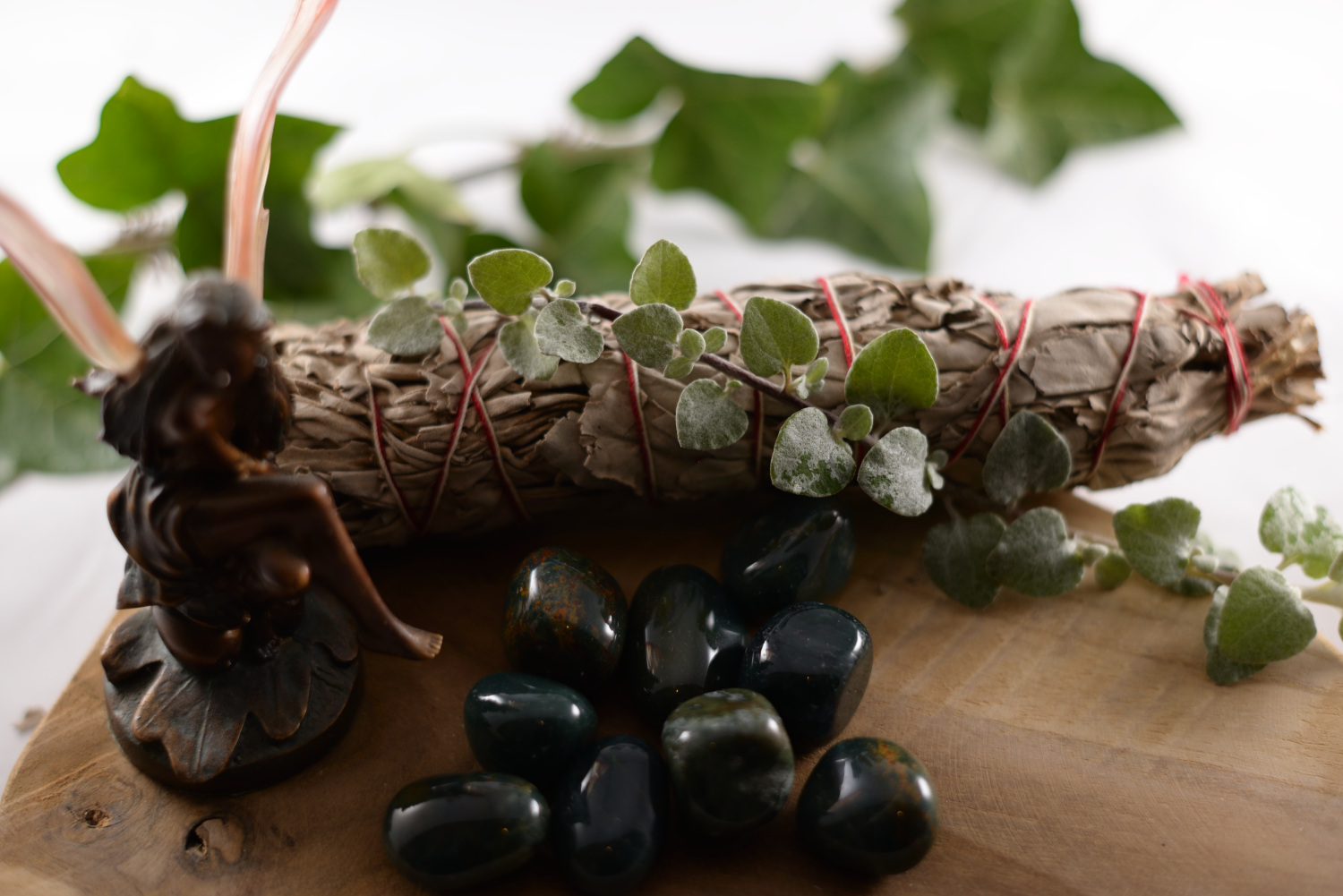 Heliotroop knuffelsteen