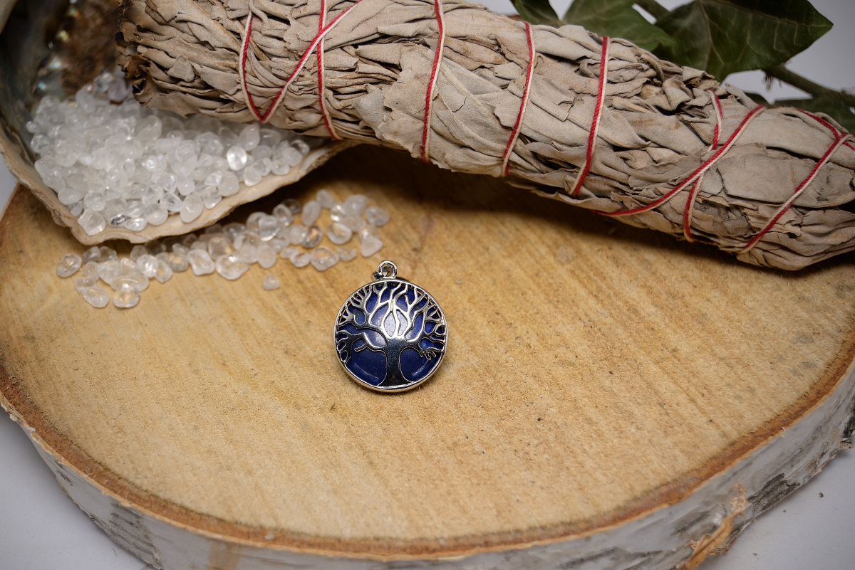 Lapis Lazuli levensboom hanger