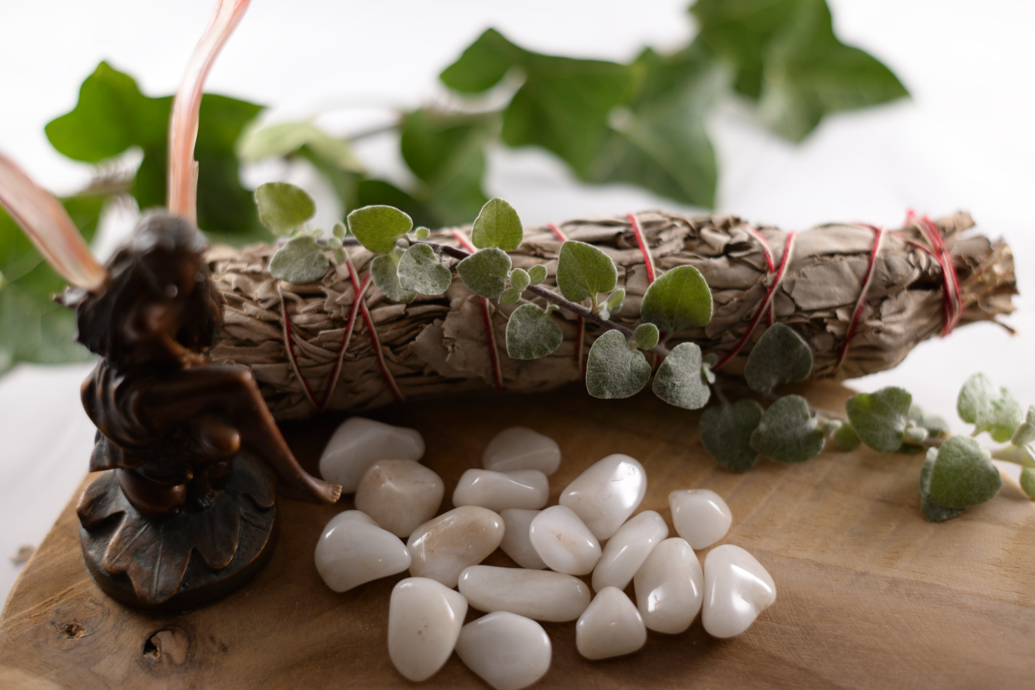 Melkkwarst knuffelsteen M