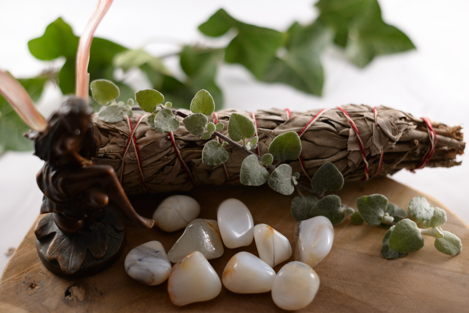 Melkopaal knuffelsteen