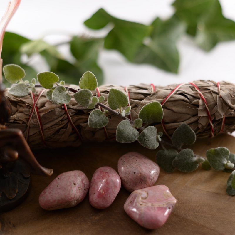 Rhodochrosiet knuffelsteen