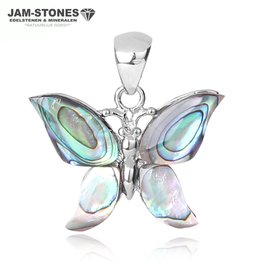 ABALONE SCHELP HANGER VLINDER